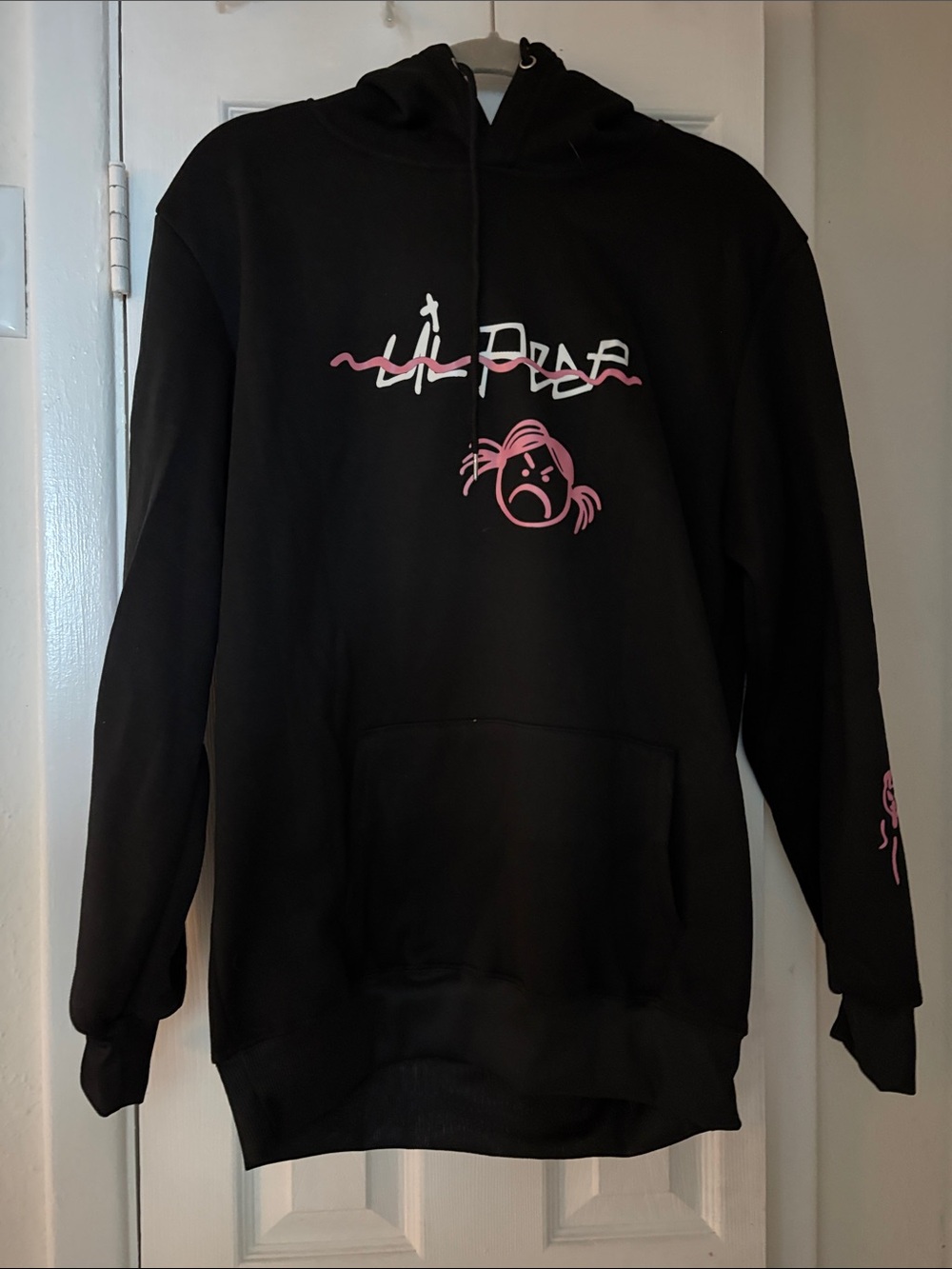 Lil Peep  black graphic hoodie